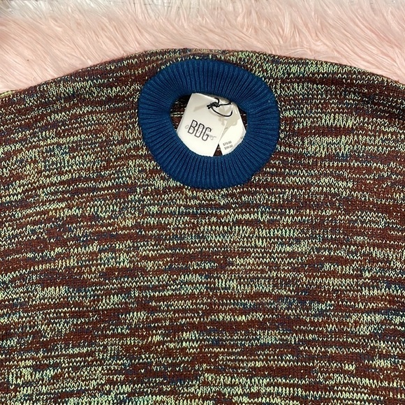 NWT Urban Outfitters BDG Marled Brown Caleb Pullover Sweater - Picture 6 of 10